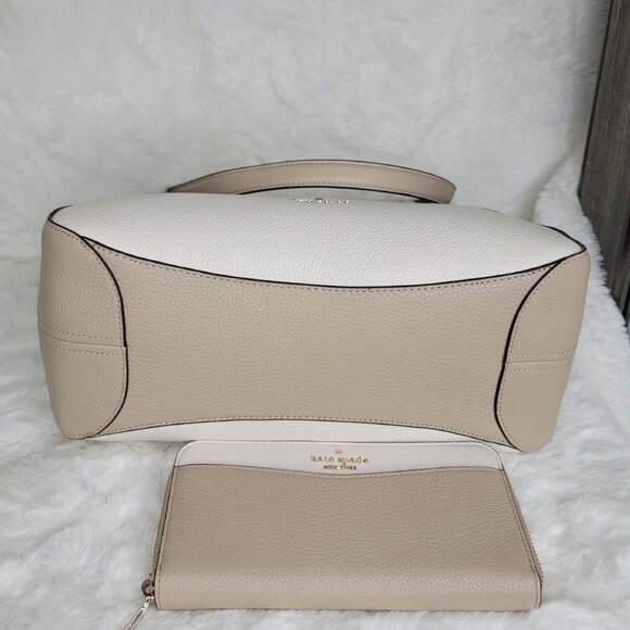 WoW! kate spade New York Designer Shoulder Bag Purse Tote Handbag + Wallet NWT - Picture 5 of 14